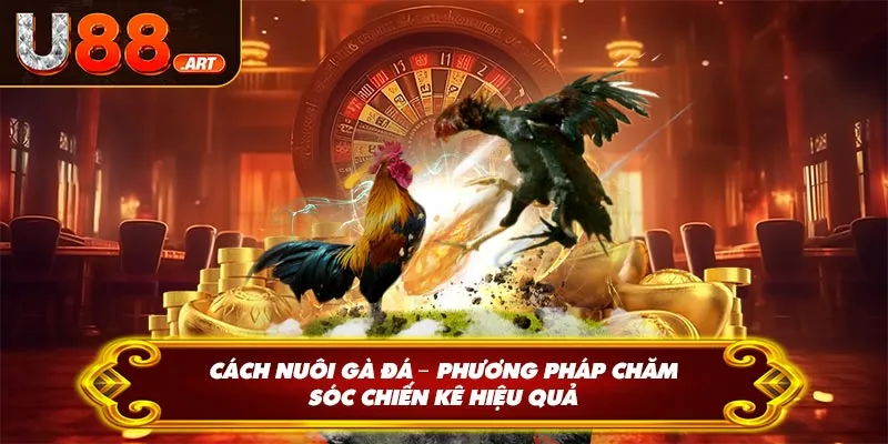 Cách Nuôi Gà Đá – Phương Pháp Chăm Sóc Chiến Kê Hiệu Quả